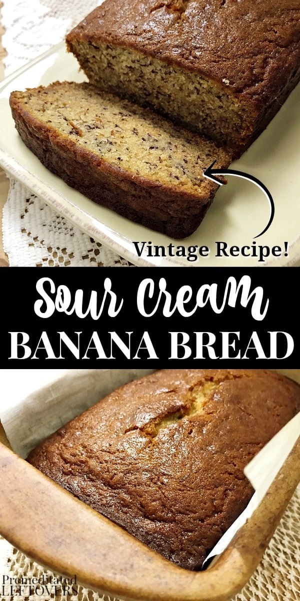 Sour Cream Banana Bread Recipe