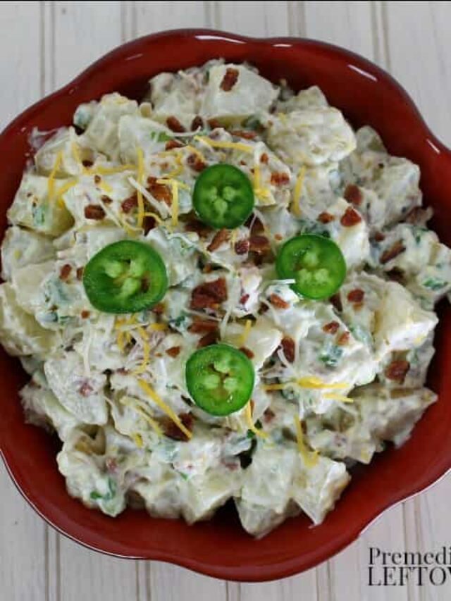 Twisted Jalapeno Popper Potato Salad Story