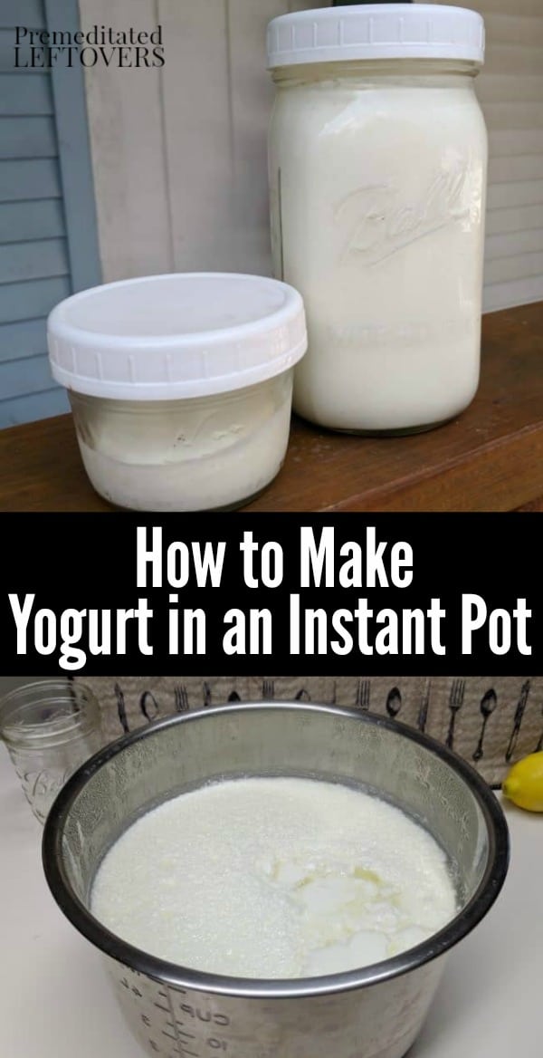 How to Make Yogurt in an Instant Pot - Easy Homemade Yogurt!