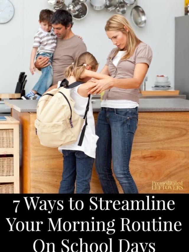 7 Ways to Streamline Your Morning Routine on School Days Story