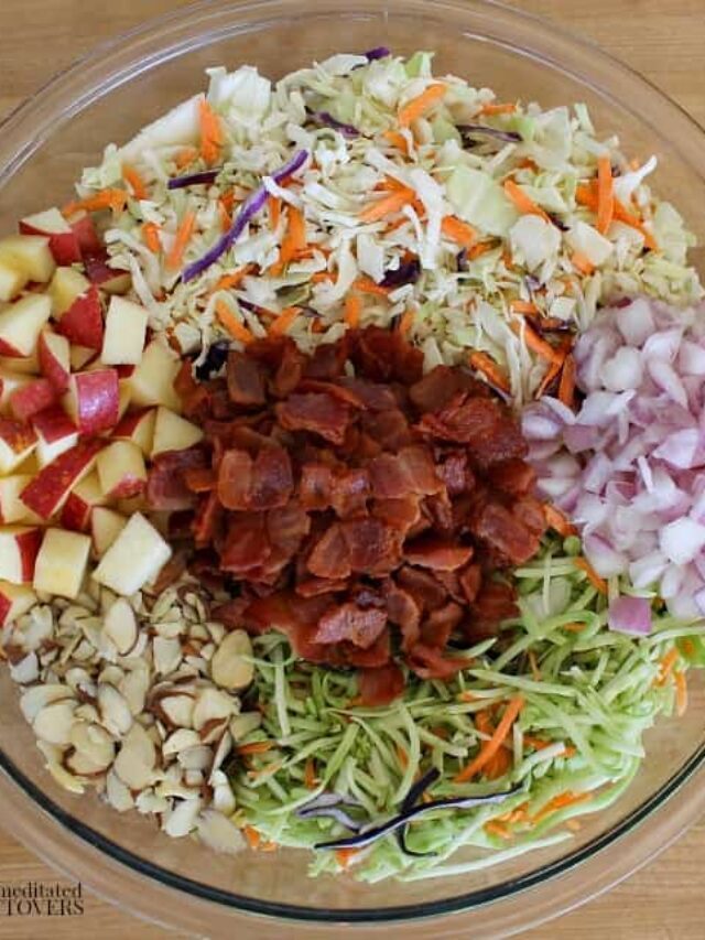 Delicious Coleslaw with Apple and Bacon Story