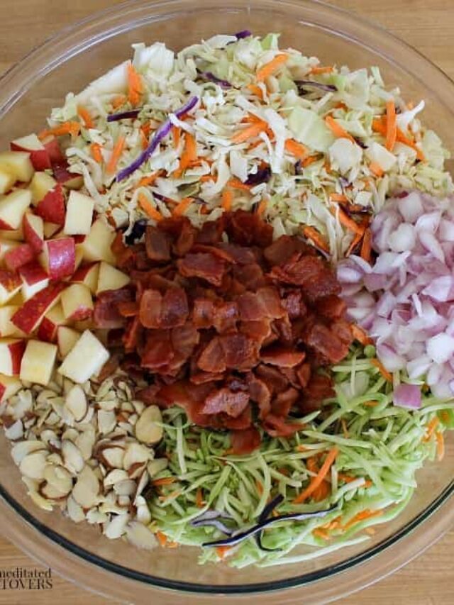 Coleslaw with Apple and Bacon – Story