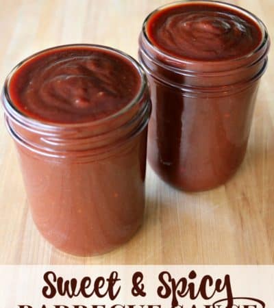 Sweet and spicy homemade barbecue sauce recipe.