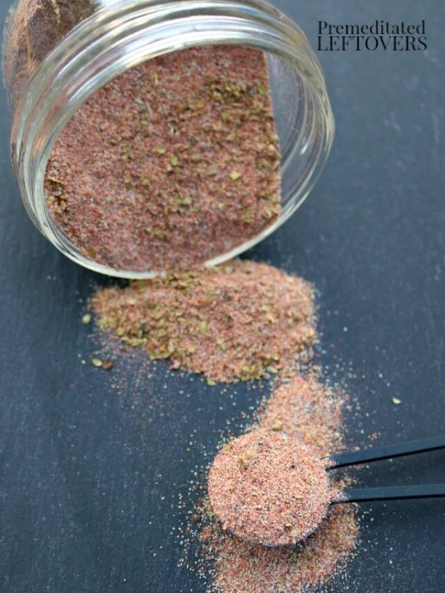 Flavorful Homemade Fajita Seasoning Story