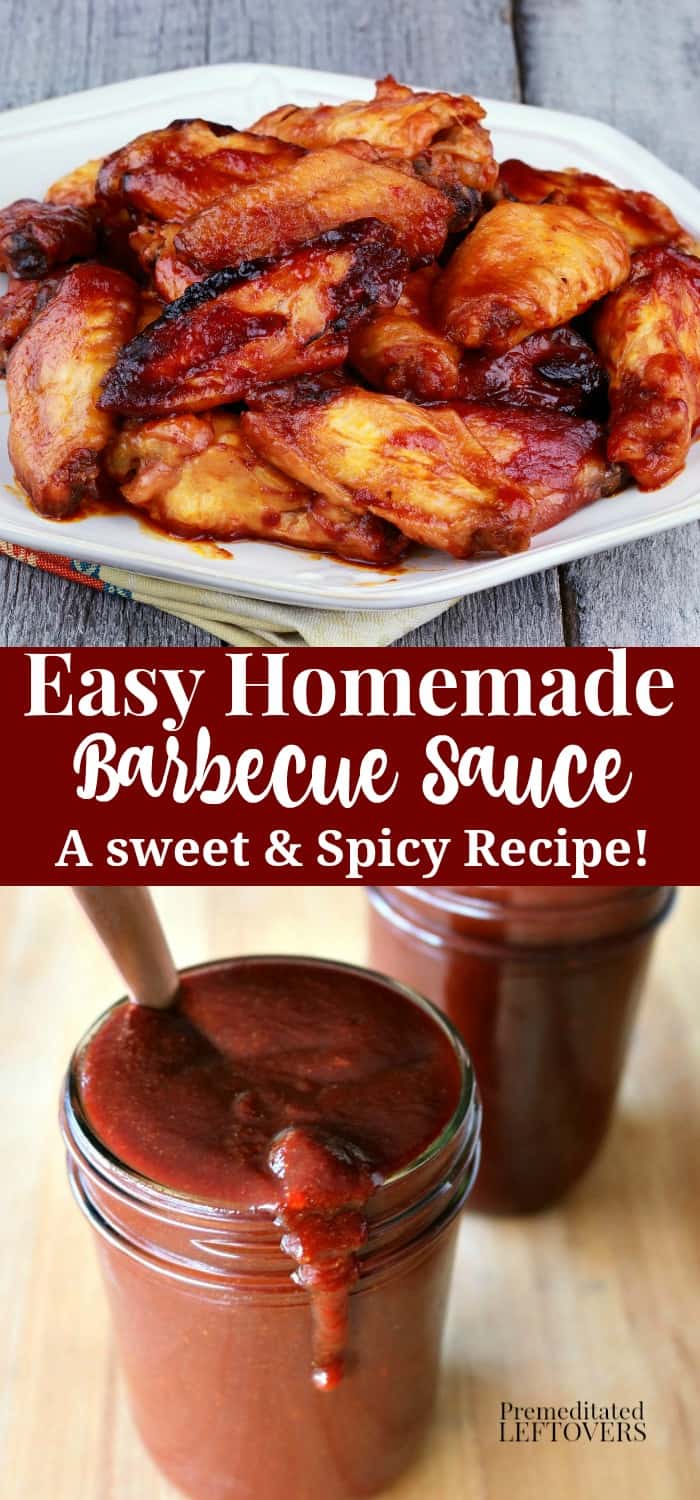Homemade Barbecue Sauce Recipe - A Sweet & Spicy BBQ Sauce