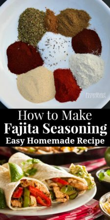 how to make fajita seasoning