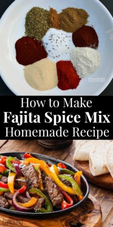 how to make fajita spice mix using an easy homemade recipe