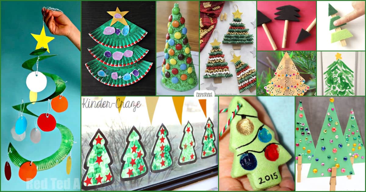 Christmas Tree Crafts for Kids