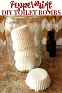 DIY Peppermint Toilet Bombs Recipe and Tutorial