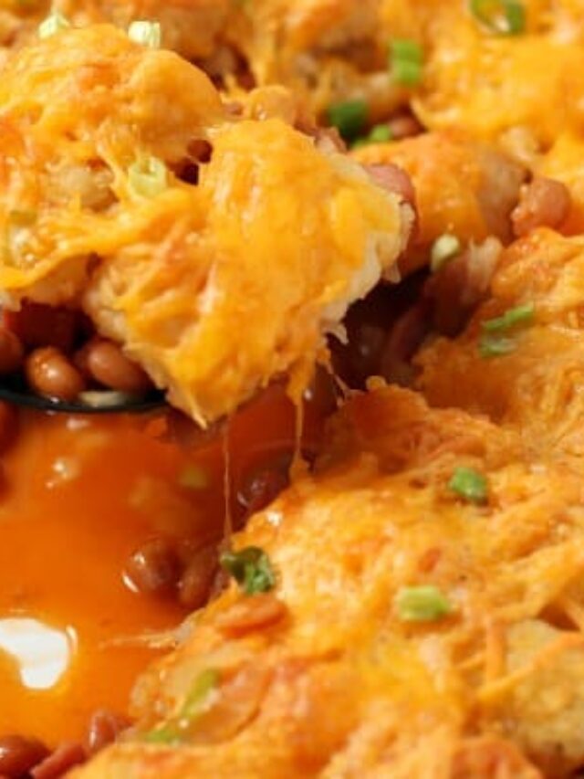 Kid-Friendly Beanie Weenie Tater Tot Casserole Story