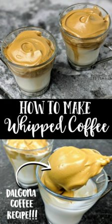 how to make whipped coffe - the tik tok famous dalgona coffee recipe