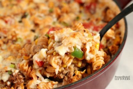 Chipotle Pasta Skillet Recipe - An easy one-dish dinner!