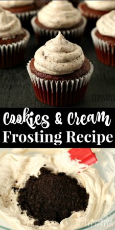 how to make cookies and cream frosting