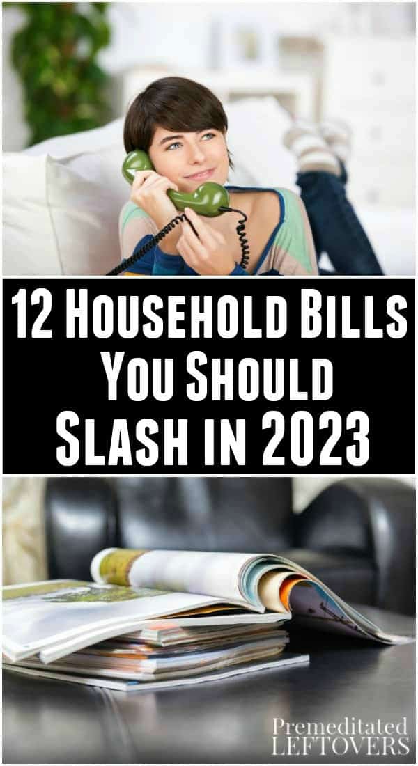 12 Household Expenses You Should Cut in 2023