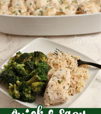 garlic chicken, rice, and broccoli on a plate