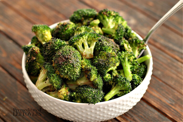 Oven Roasted Broccoli Recipe with Garlic and Onion