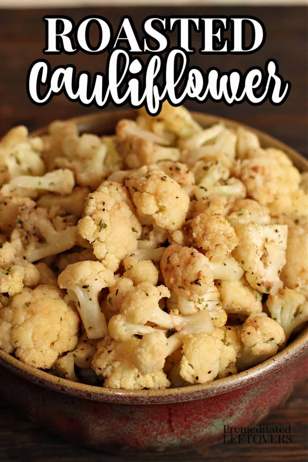 roasted cauliflower with spices