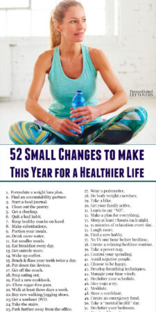 52 tips for a healthier life