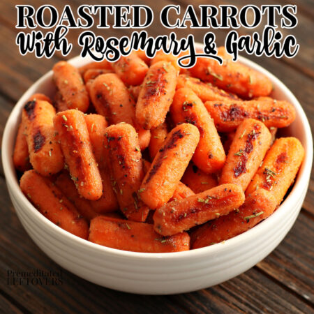 Roasted Carrots Recipe with Rosemary and Garlic