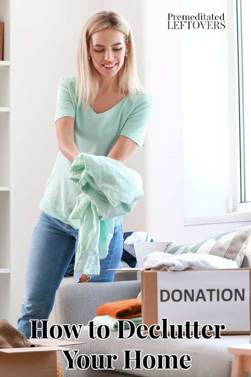 how to declutter your home easily
