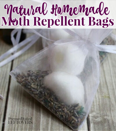 natural homemade moth repellent sachet bags