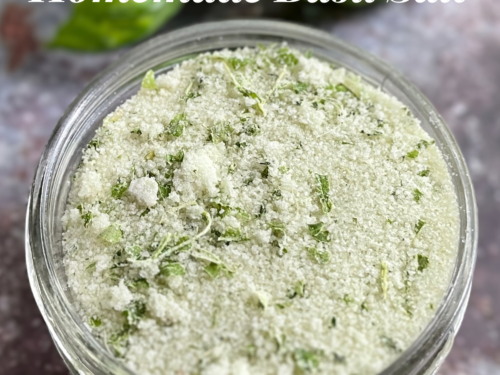 Homemade Basil Salt Recipe