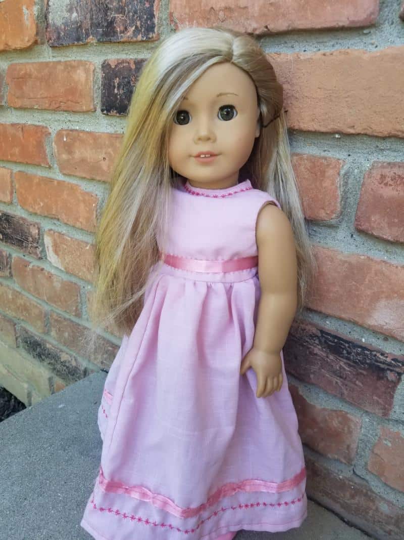 American Girl Basic Dress Pattern free