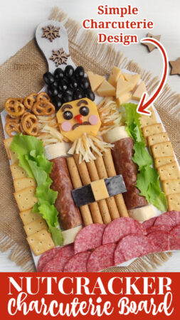 handmade nutcracker charcuterie board