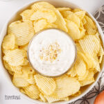 Homemade French Onion Dip Recipe made at home in 5 minutes