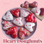 how to make heart-shaped doughnuts