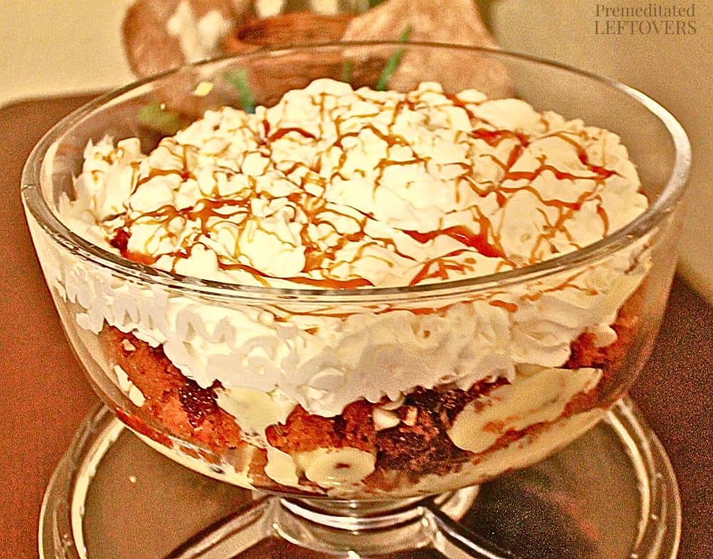 Carrot Cake Trifle - a delicious way to recover from a failed carrot cake.