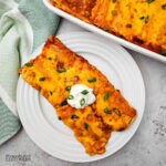 Cheesey chicken enchiladas recipe