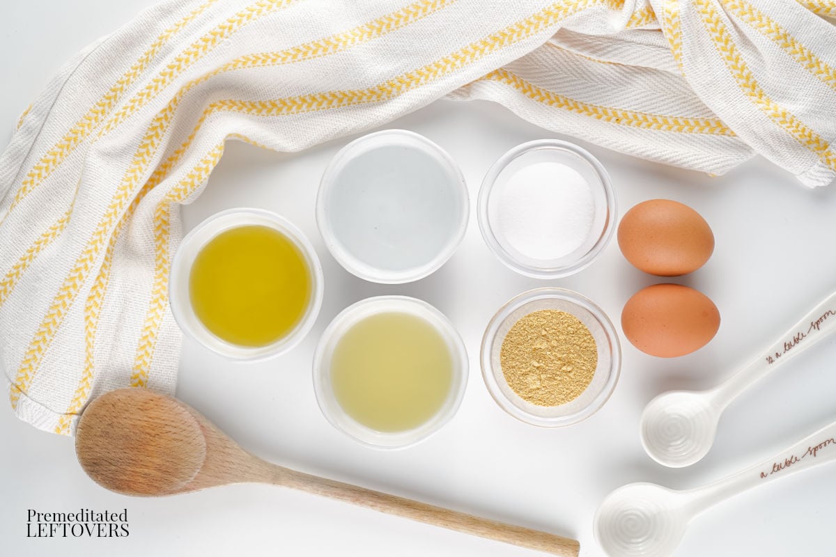 Homemade Mayonnaise Recipe Ingredients