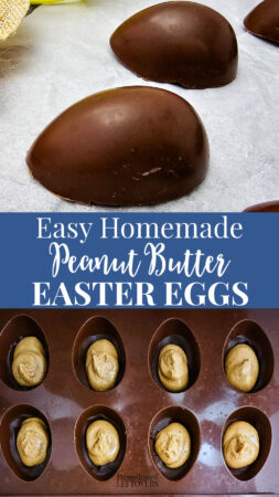 homemade peanut butter easter egg candy